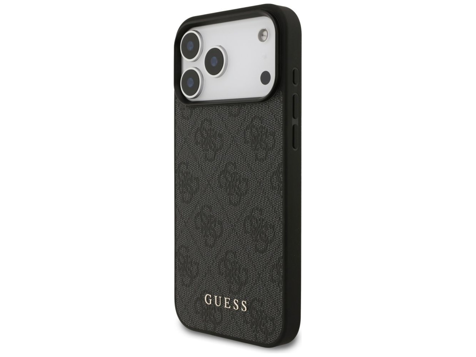 Capa Guess 4G Classic para iPhone 17 Pro Max - Preta