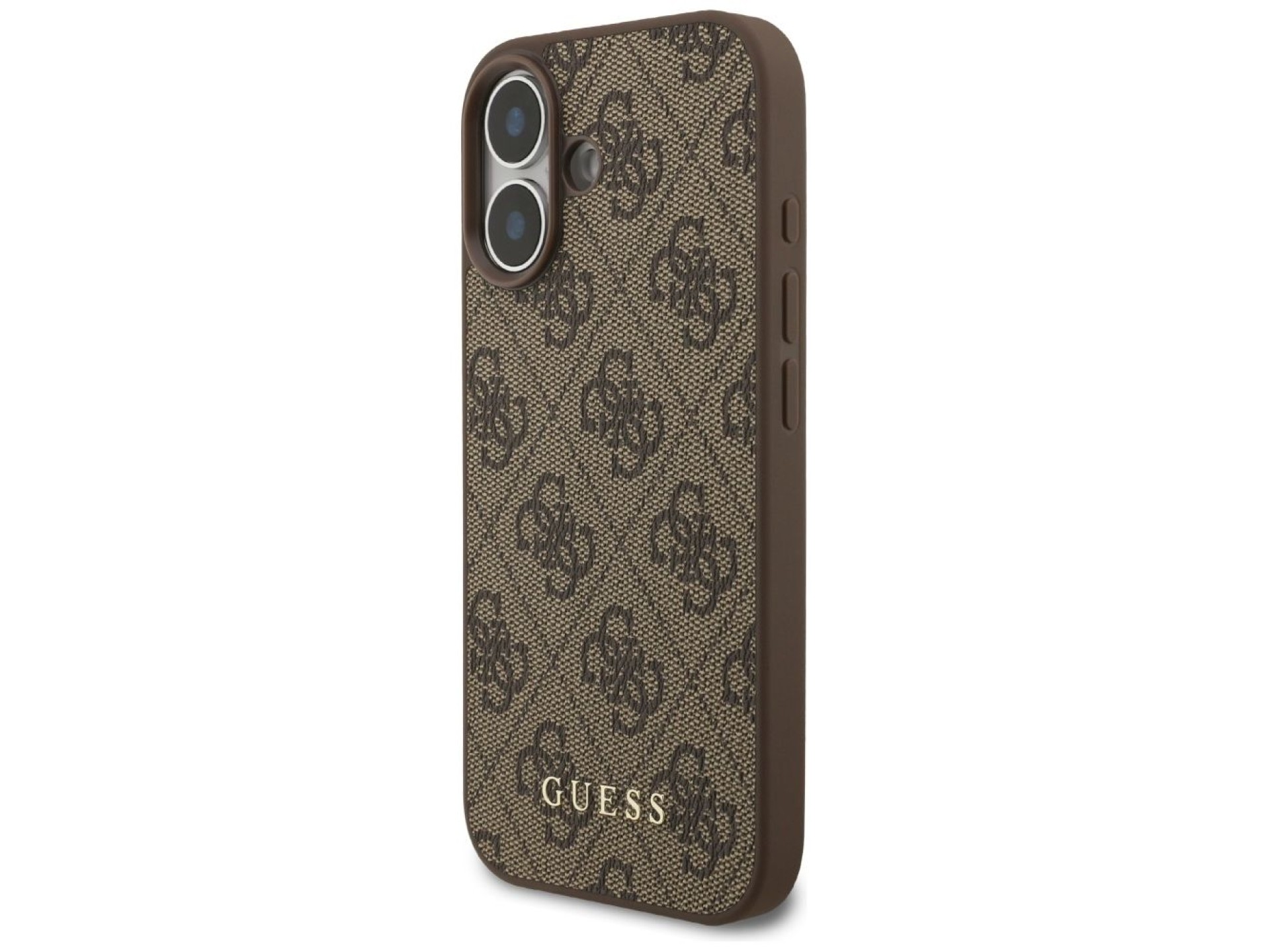 Capa Guess 4G Classic para iPhone 17 - Marrom