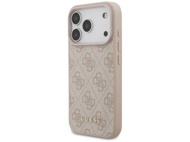 Capa Guess 4G Classic para iPhone 17 Pro - Rosa Capa Guess 4G Classic para iPhone 17 Pro - Rosa