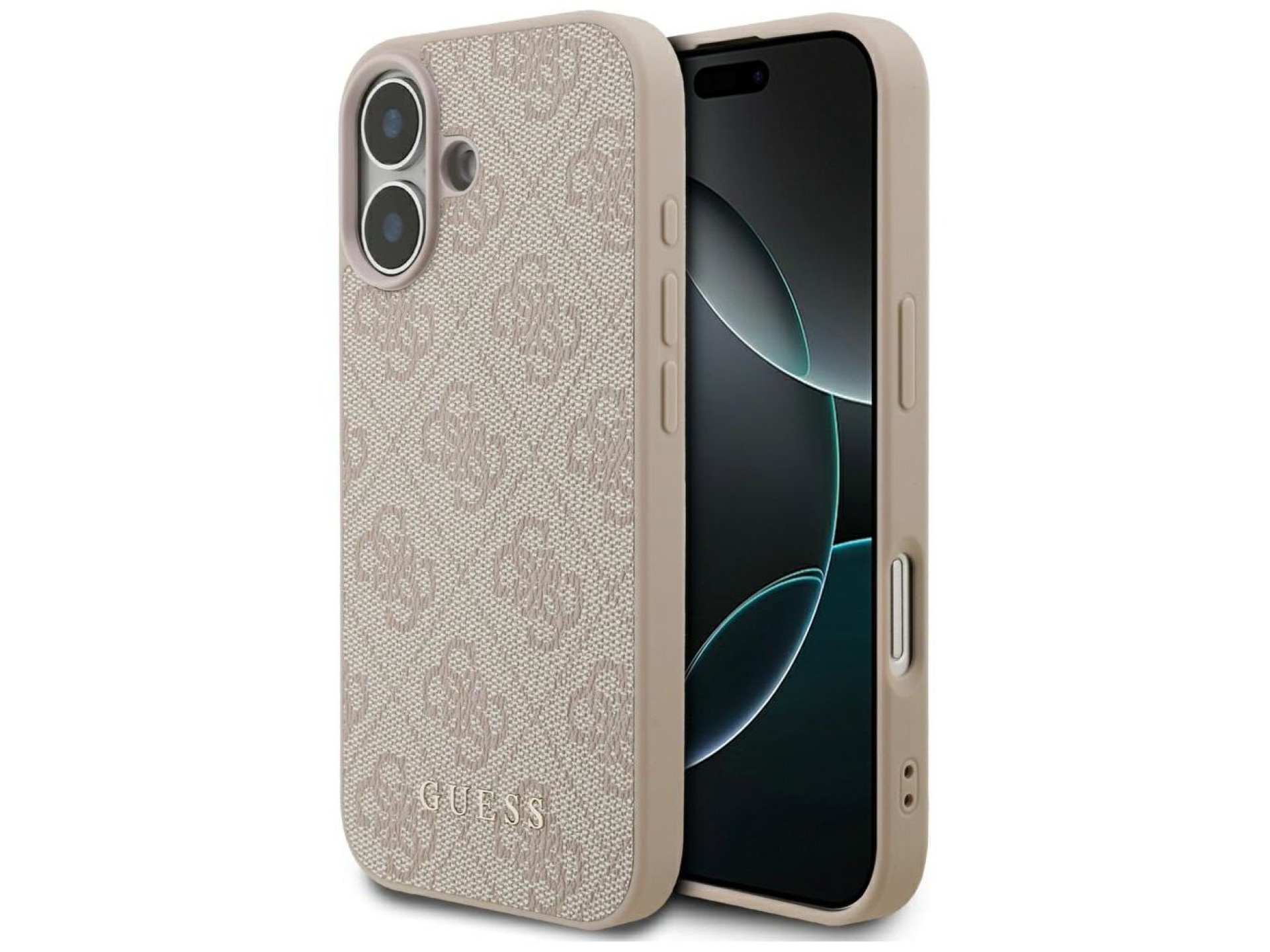 Capa Guess 4G Classic para iPhone 17 - Rosa