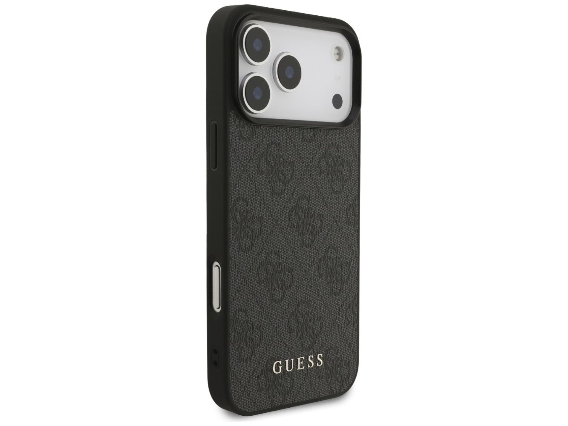 Capa Guess 4G Classic para iPhone 17 Pro Max - Preta