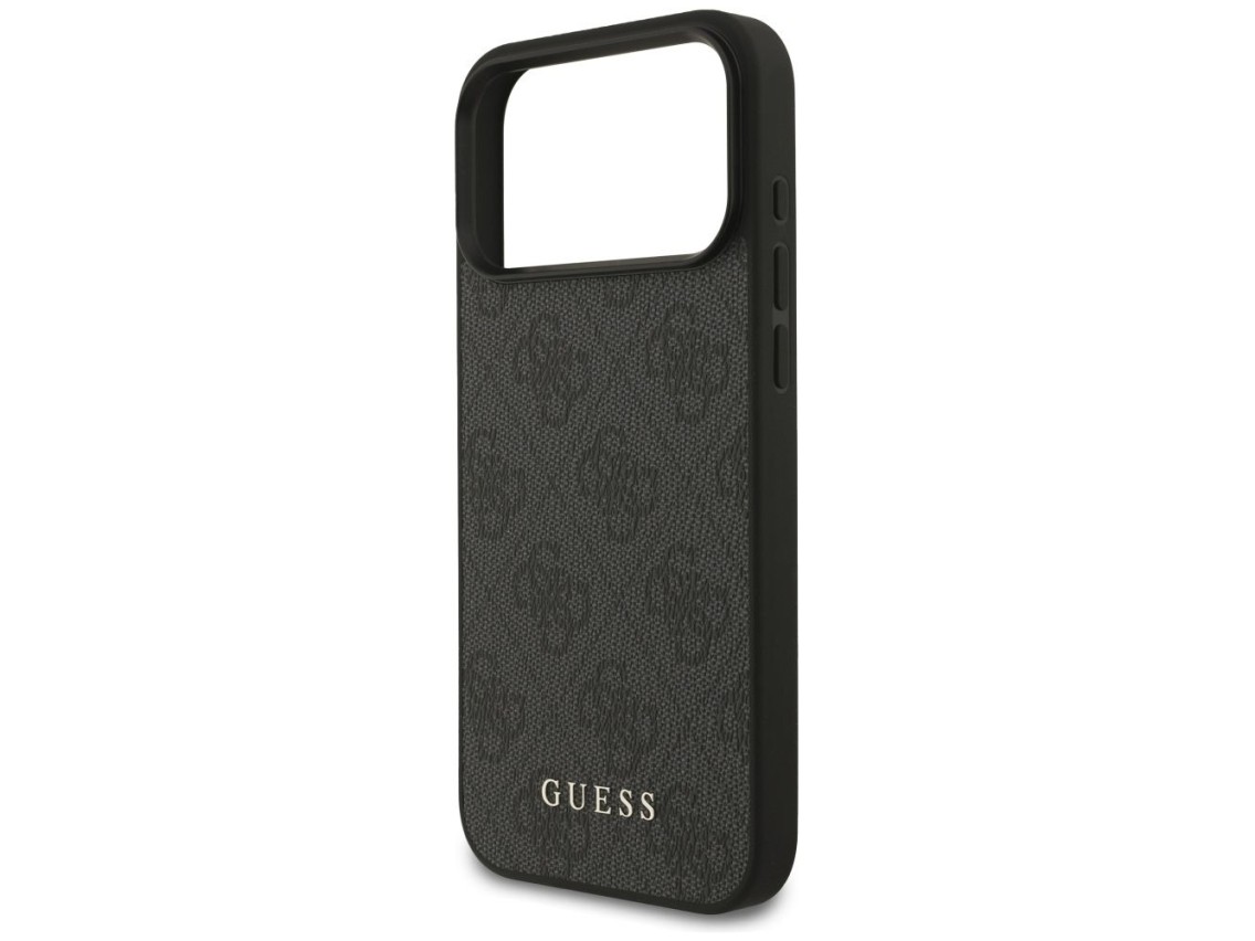 Capa Guess 4G Classic para iPhone 17 Pro Max - Preta