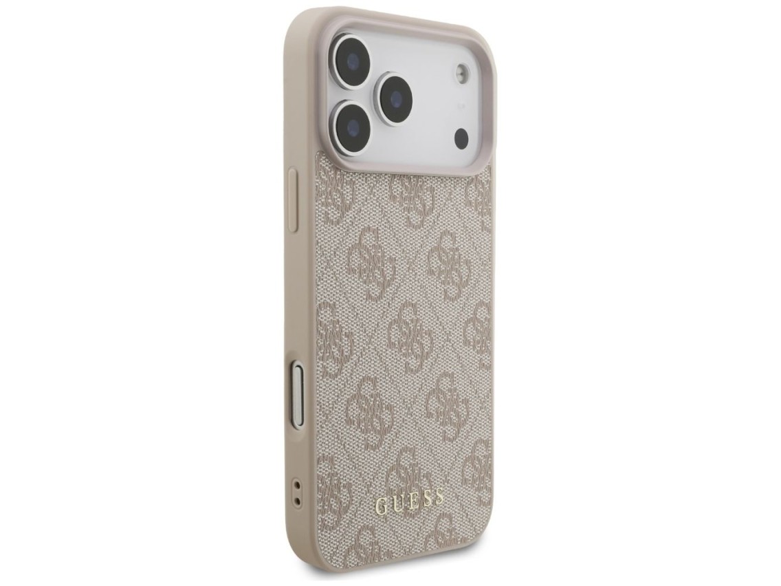 Capa Guess 4G Classic para iPhone 17 Pro Max - Rosa