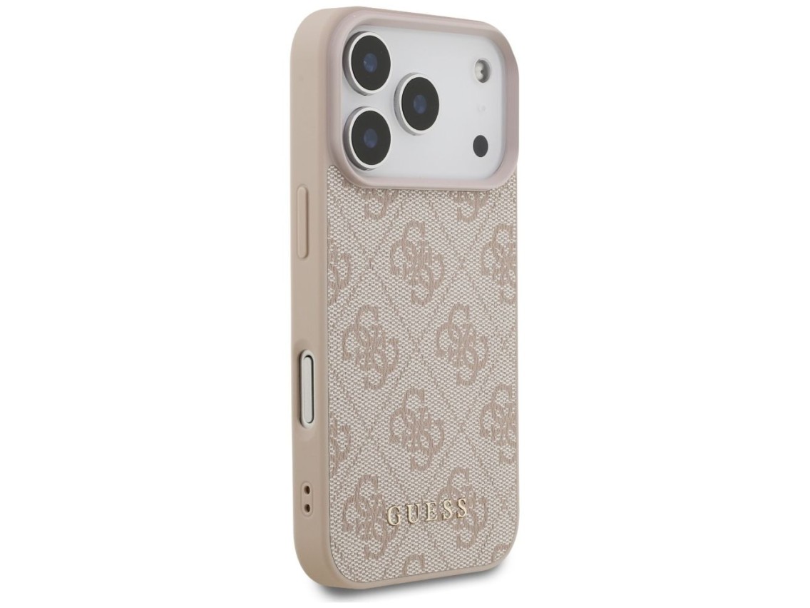 Capa Guess 4G Classic para iPhone 17 Pro - Rosa