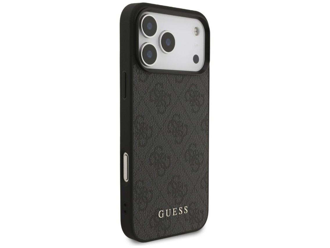 Capa Guess 4G Classic para iPhone 17 Pro Max - Preta