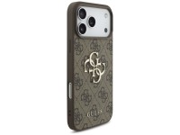 Capa Guess 4G com logo grande para iPhone 17 Pro Max - Marrom Capa Guess 4G com logo grande para iPhone 17 Pro Max - Marrom