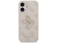 Capa Guess 4G com logo grande para iPhone 17 - Rosa Capa Guess 4G com logo grande para iPhone 17 - Rosa