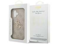 Capa Guess 4G com logo grande para iPhone 17 - Rosa Capa Guess 4G com logo grande para iPhone 17 - Rosa