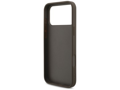 Guess 4G Big Logo Case for iPhone 17 Pro Max - Brown