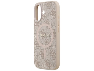 Guess 4G Ring Classic Logo MagSafe Case for iPhone 17 - Pink