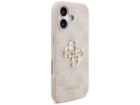Capa Guess 4G com logo grande para iPhone 17 - Rosa Capa Guess 4G com logo grande para iPhone 17 - Rosa