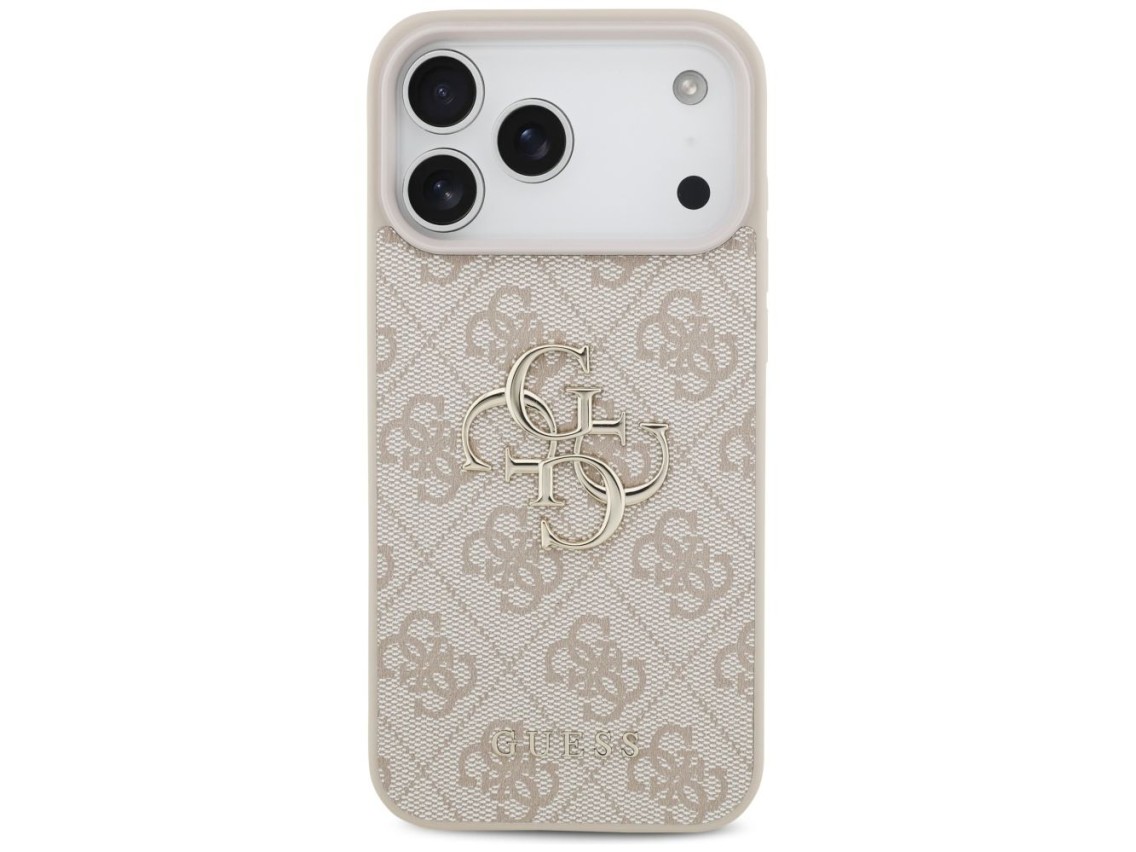Guess 4G Big Logo Case for iPhone 17 Pro Max - Pink
