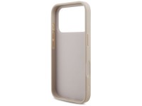 Capa Guess 4G com logo grande para iPhone 17 Pro - Rosa