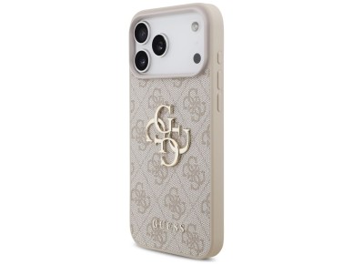 Funda Guess 4G con logo grande para iPhone 17 Pro Max - Rosa Funda Guess 4G con logo grande para iPhone 17 Pro Max - Rosa
