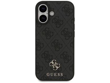 Funda Guess 4G Small Classic Logo MagSafe para iPhone 17 - negra