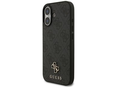 Funda Guess 4G Small Classic Logo MagSafe para iPhone 17 - negra