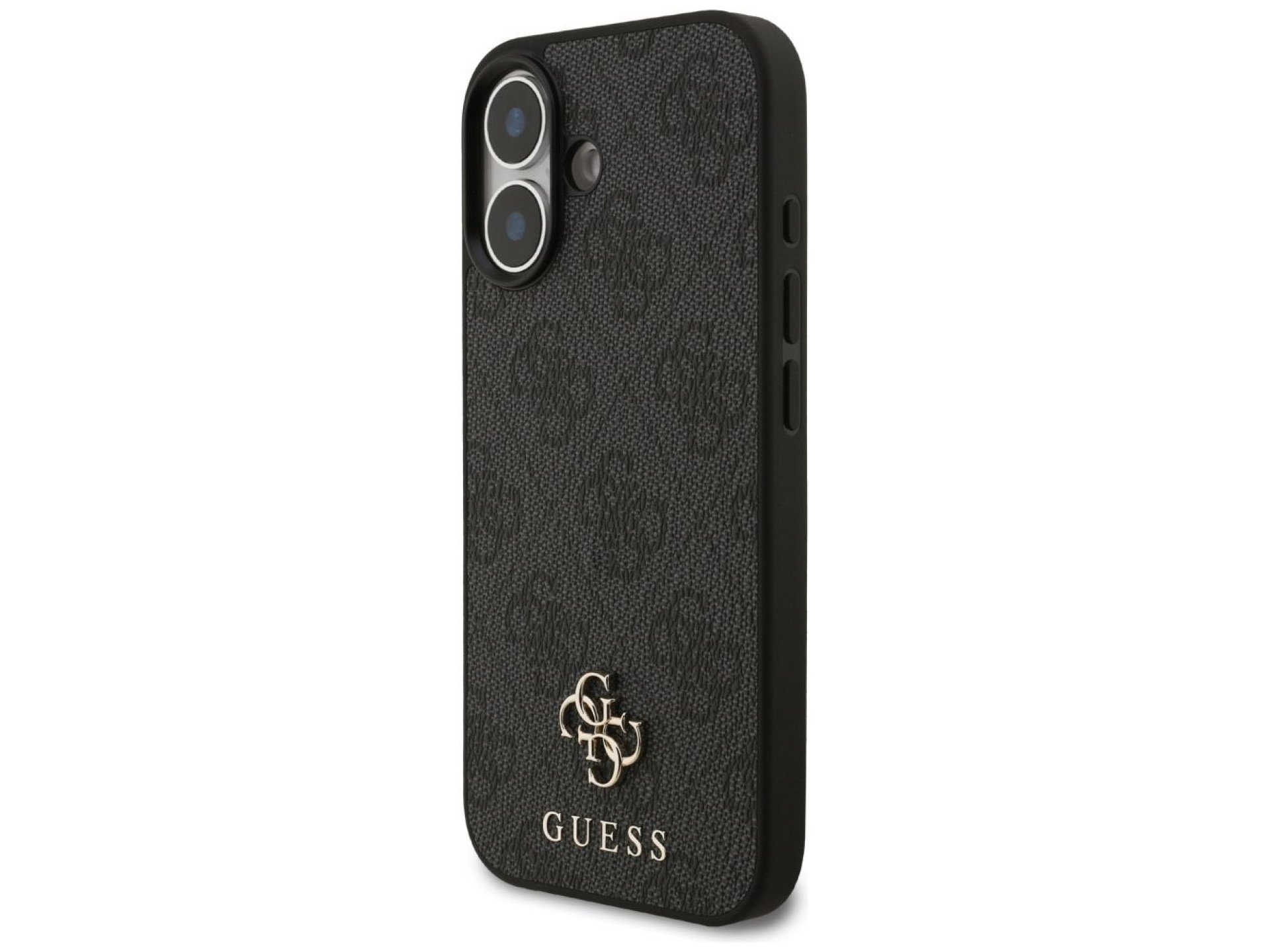 Capa MagSafe Guess 4G Small Classic Logo para iPhone 17 - preta