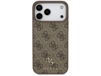 Guess 4G Small Classic Logo MagSafe Case for iPhone 17 Pro Max - Brown Guess 4G Small Classic Logo MagSafe Case for iPhone 17 Pro Max - Brown