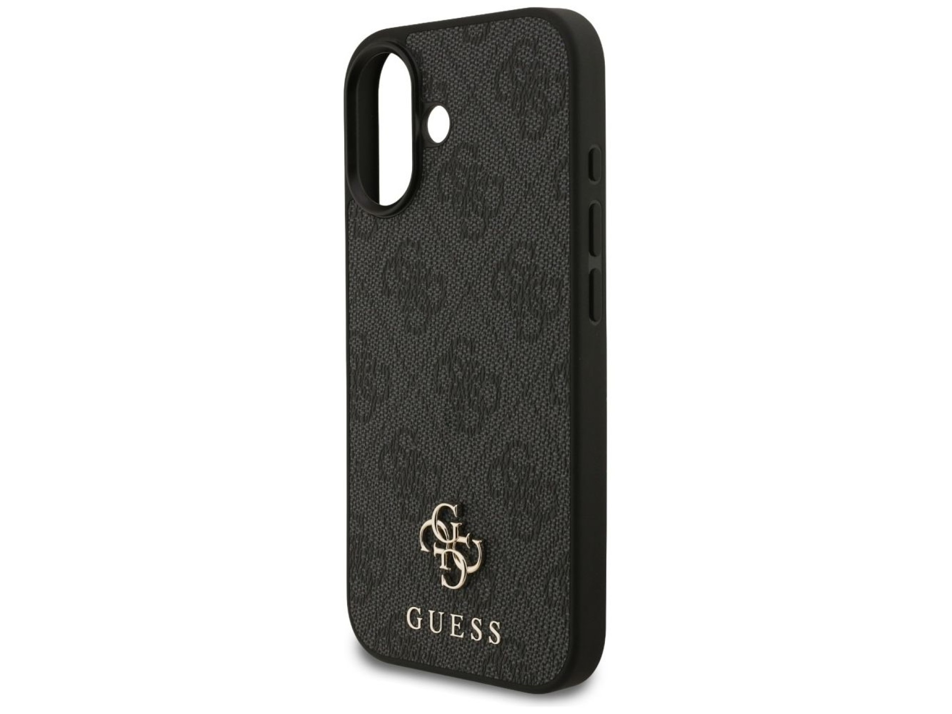 Capa MagSafe Guess 4G Small Classic Logo para iPhone 17 - preta