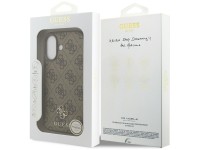 Funda Guess 4G pequeña con logo clásico y MagSafe para iPhone 17 - Marrón Funda Guess 4G pequeña con logo clásico y MagSafe para iPhone 17 - Marrón