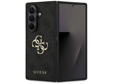 Funda Guess con logotipo 4G grande y logotipo clásico para Samsung Galaxy Z Fold7 - Negra Funda Guess con logotipo 4G grande y logotipo clásico para Samsung Galaxy Z Fold7 - Negra