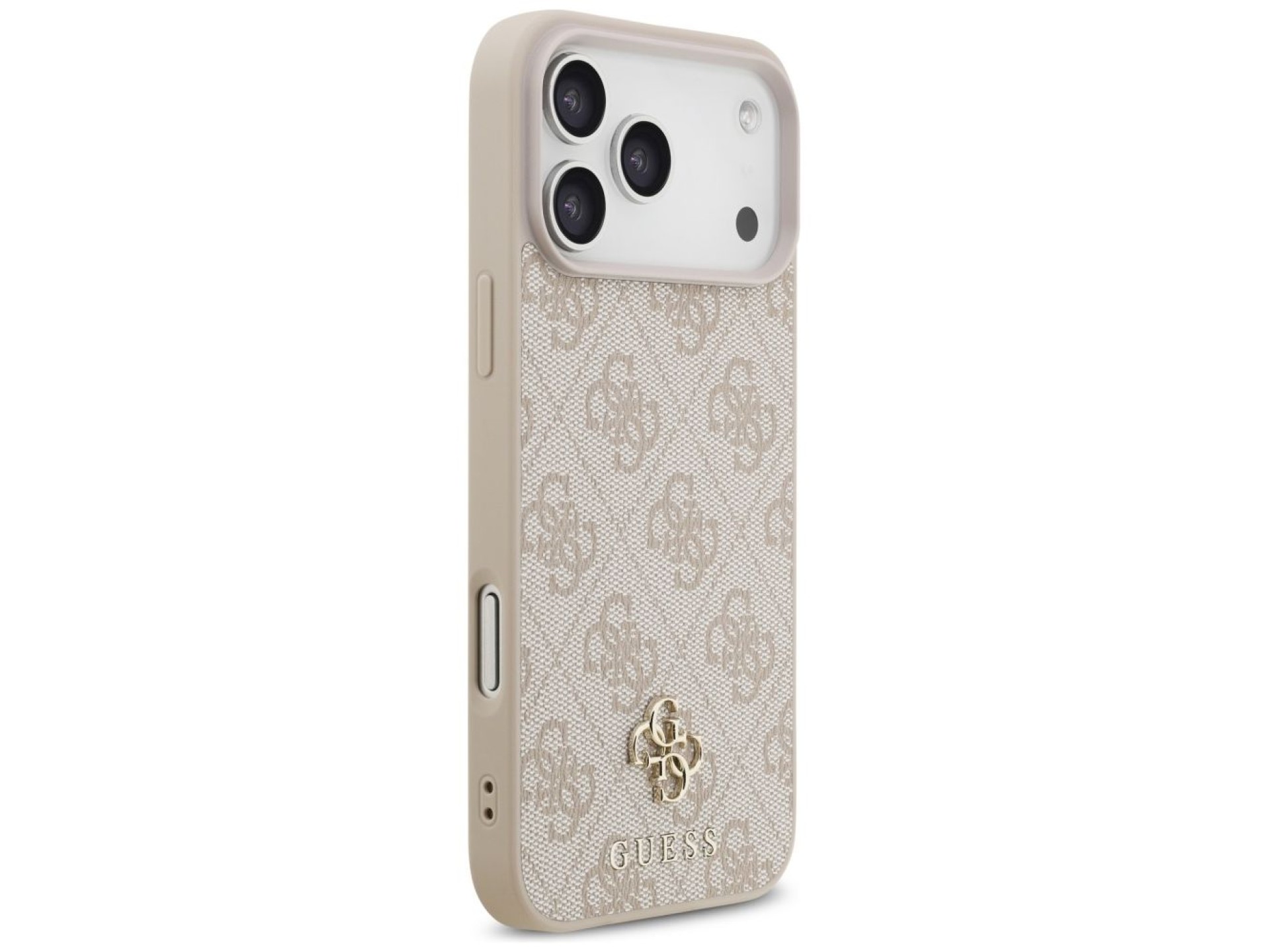 Capa Guess 4G Small 4G e Classic MagSafe para iPhone 17 Pro Max - rosa