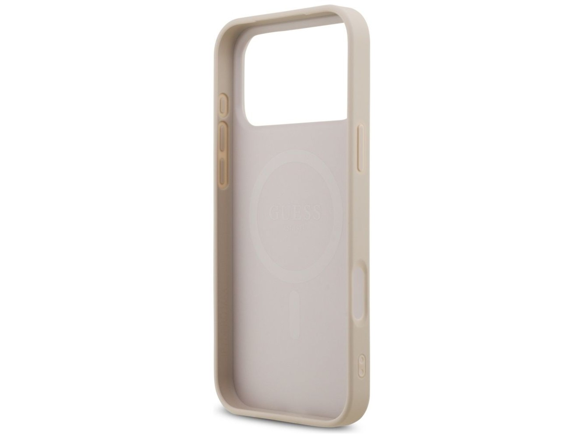 Capa Guess 4G Small 4G e Classic MagSafe para iPhone 17 Pro Max - rosa
