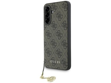 Guess 4G Charms Collection Case for Samsung Galaxy A56 - Brown Guess 4G Charms Collection Case for Samsung Galaxy A56 - Brown