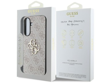 Guess Big 4G Logo Classic Logo Case for Samsung Galaxy A36 - Pink Guess Big 4G Logo Classic Logo Case for Samsung Galaxy A36 - Pink