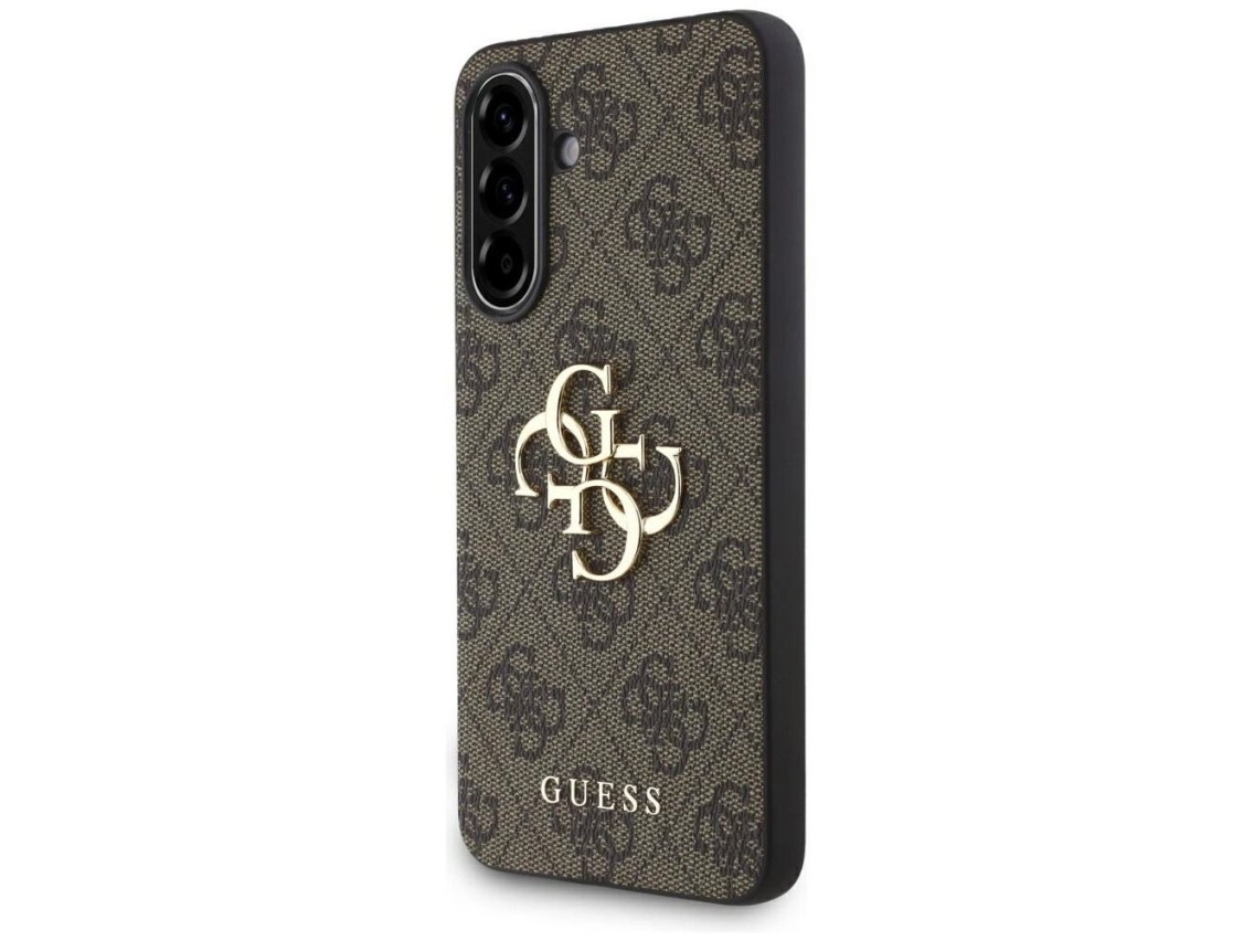 Guess Big 4G Logo Classic Logo Case for Samsung Galaxy A56 - Brown