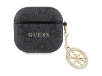 Guess 4G Strass Charm Case for AirPods 4 - Black