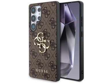 Guess Big 4G Logo Classic Logo Case for Samsung Galaxy S25 Ultra Brown Guess Big 4G Logo Classic Logo Case for Samsung Galaxy S25 Ultra Brown