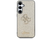 Capa Guess Fixed Glitter Big 4G Metal Logo para Samsung Galaxy S25 dourada Capa Guess Fixed Glitter Big 4G Metal Logo para Samsung Galaxy S25 dourada