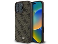 Guess 4G Classic iPhone 16 Pro Max Case - Brown Guess 4G Classic iPhone 16 Pro Max Case - Brown