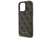 Guess 4G Classic iPhone 16 Pro Max Case - Brown Guess 4G Classic iPhone 16 Pro Max Case - Brown