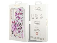 Guess GUHCS23SHCFWST S23 S911 white/white hardcase Flower Collection Guess GUHCS23SHCFWST S23 S911 white/white hardcase Flower Collection