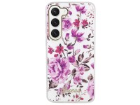 Guess GUHCS23MHCFWST S23+ S916 white/white hardcase Flower Collection Guess GUHCS23MHCFWST S23+ S916 white/white hardcase Flower Collection
