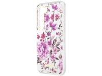 Guess GUHCS23MHCFWST S23+ S916 white/white hardcase Flower Collection Guess GUHCS23MHCFWST S23+ S916 white/white hardcase Flower Collection