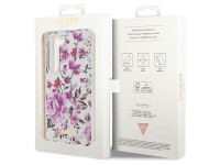Guess GUHCS23MHCFWST S23+ S916 white/white hardcase Flower Collection Guess GUHCS23MHCFWST S23+ S916 white/white hardcase Flower Collection