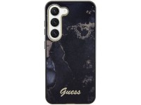 Guess GUHCS23SHTMRSK S23 S911 black/black hardcase Golden Marble Collection Guess GUHCS23SHTMRSK S23 S911 black/black hardcase Golden Marble Collection