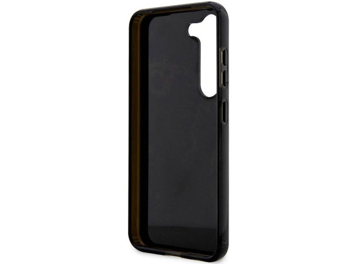 Guess GUHCS23SHTMRSK S23 S911 black/black hardcase Golden Marble Collection