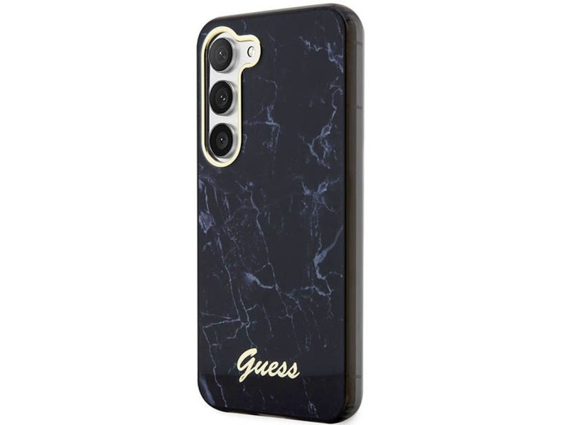 Guess GUHCS23SPCUMAK S23 S911 black/black hardcase Marble