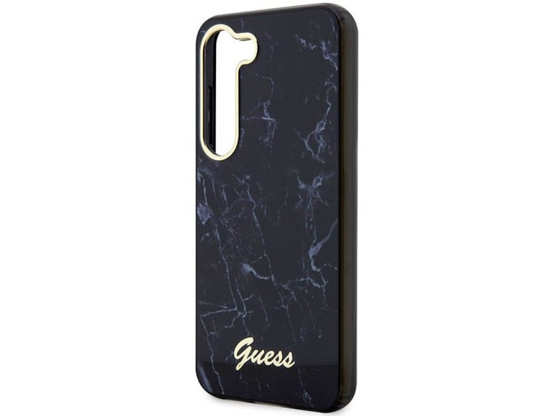 Guess GUHCS23SPCUMAK S23 S911 black/black hardcase Marble