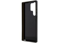 Estuche r�gido Guess GUHCS23LPCUMAK S23 Ultra S918 negro/negro con dise�o de m�rmol.