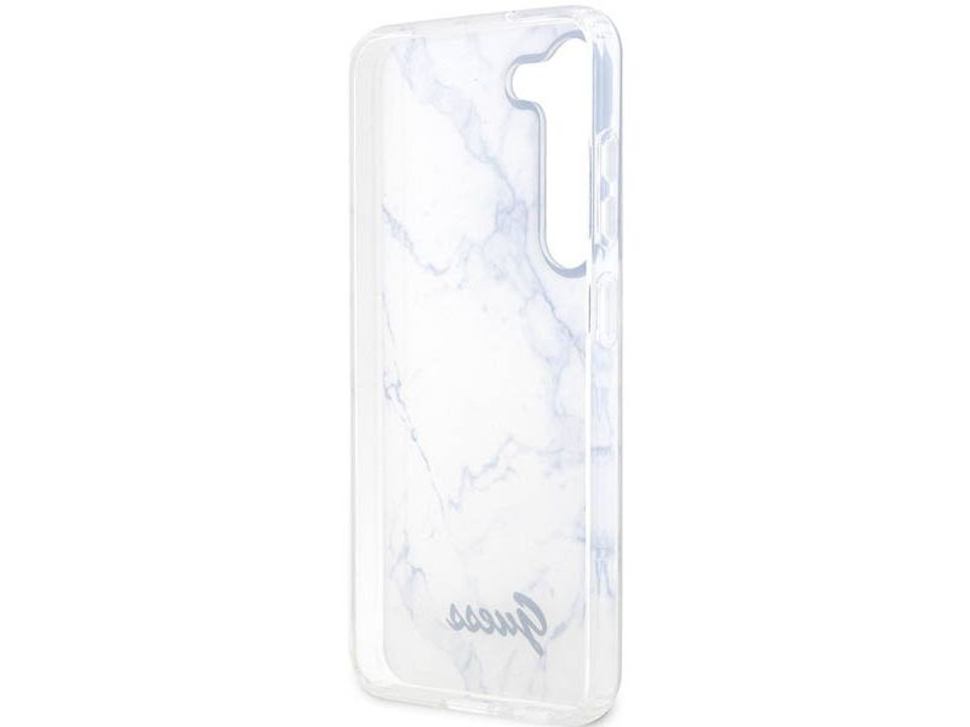 Guess GUHCS23MPCUMAH S23+ S916 capa rígida branca/branca Marble