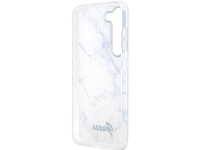 Guess GUHCS23MPCUMAH S23+ S916 capa rígida branca/branca Marble Guess GUHCS23MPCUMAH S23+ S916 capa rígida branca/branca Marble