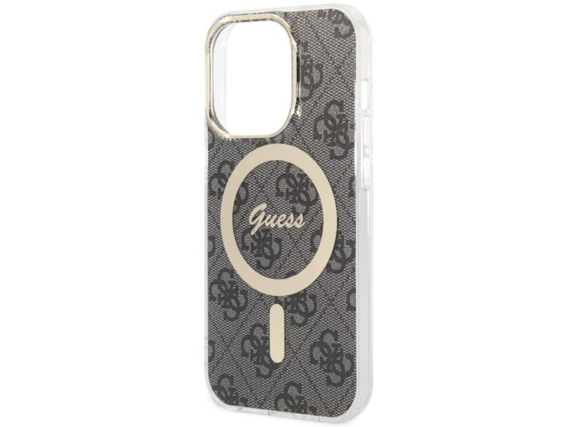 Capa Guess 4G MagSafe para iPhone 14 Pro - preta