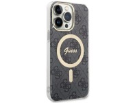 Capa Guess 4G MagSafe para iPhone 14 Pro Max - preta Capa Guess 4G MagSafe para iPhone 14 Pro Max - preta