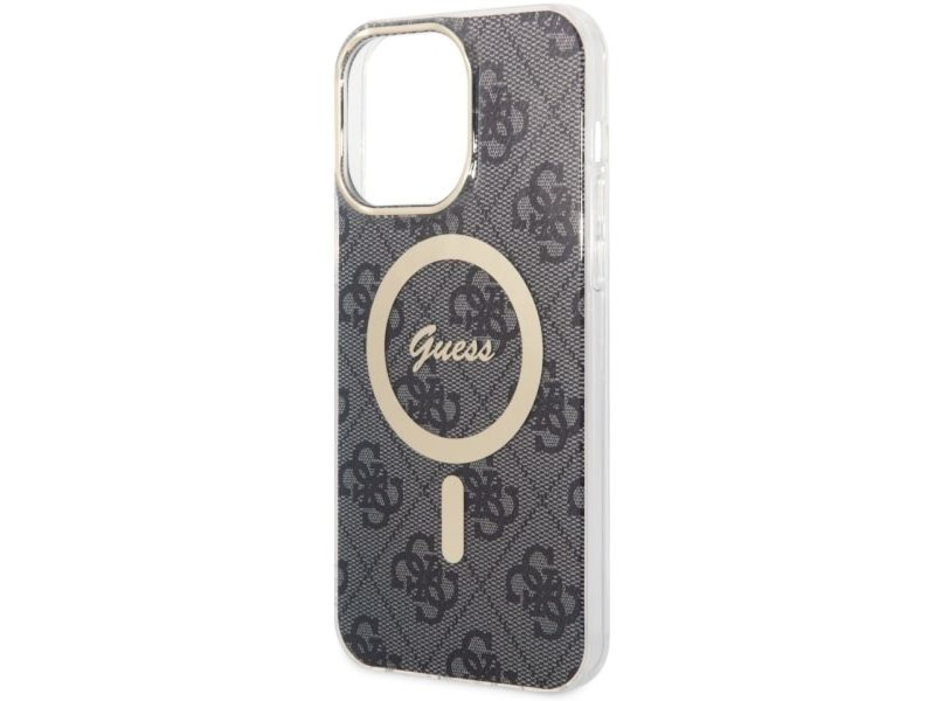Capa Guess 4G MagSafe para iPhone 14 Pro Max - preta