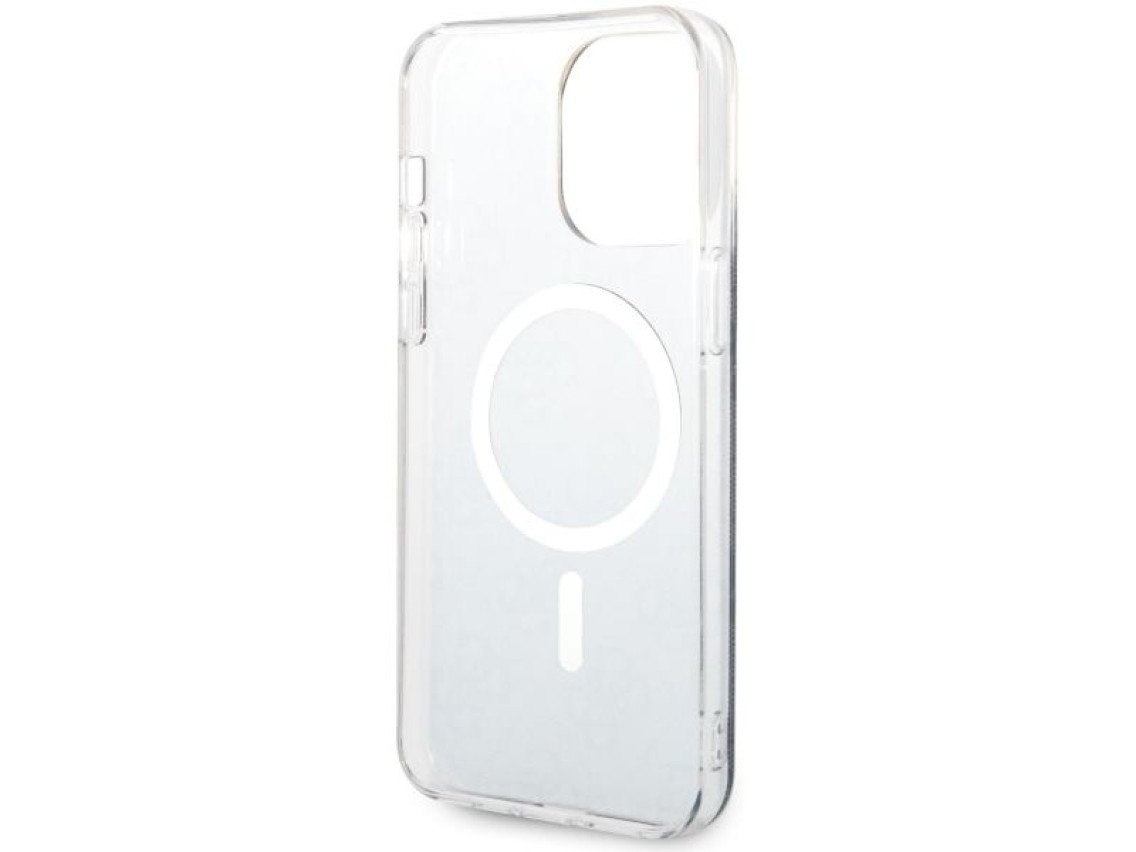 Capa Guess 4G MagSafe para iPhone 14 Pro Max - preta